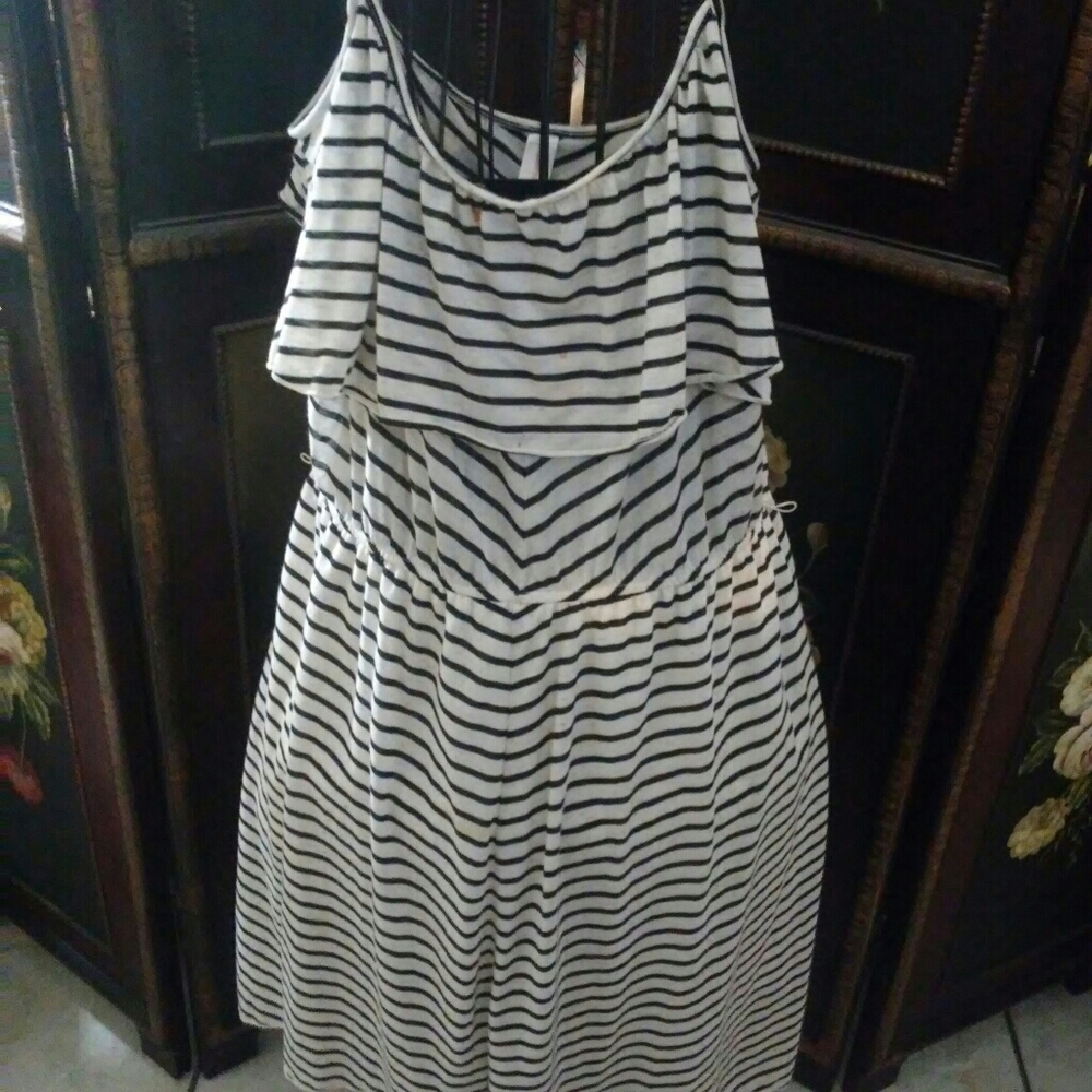 Black & White Stripped Dress